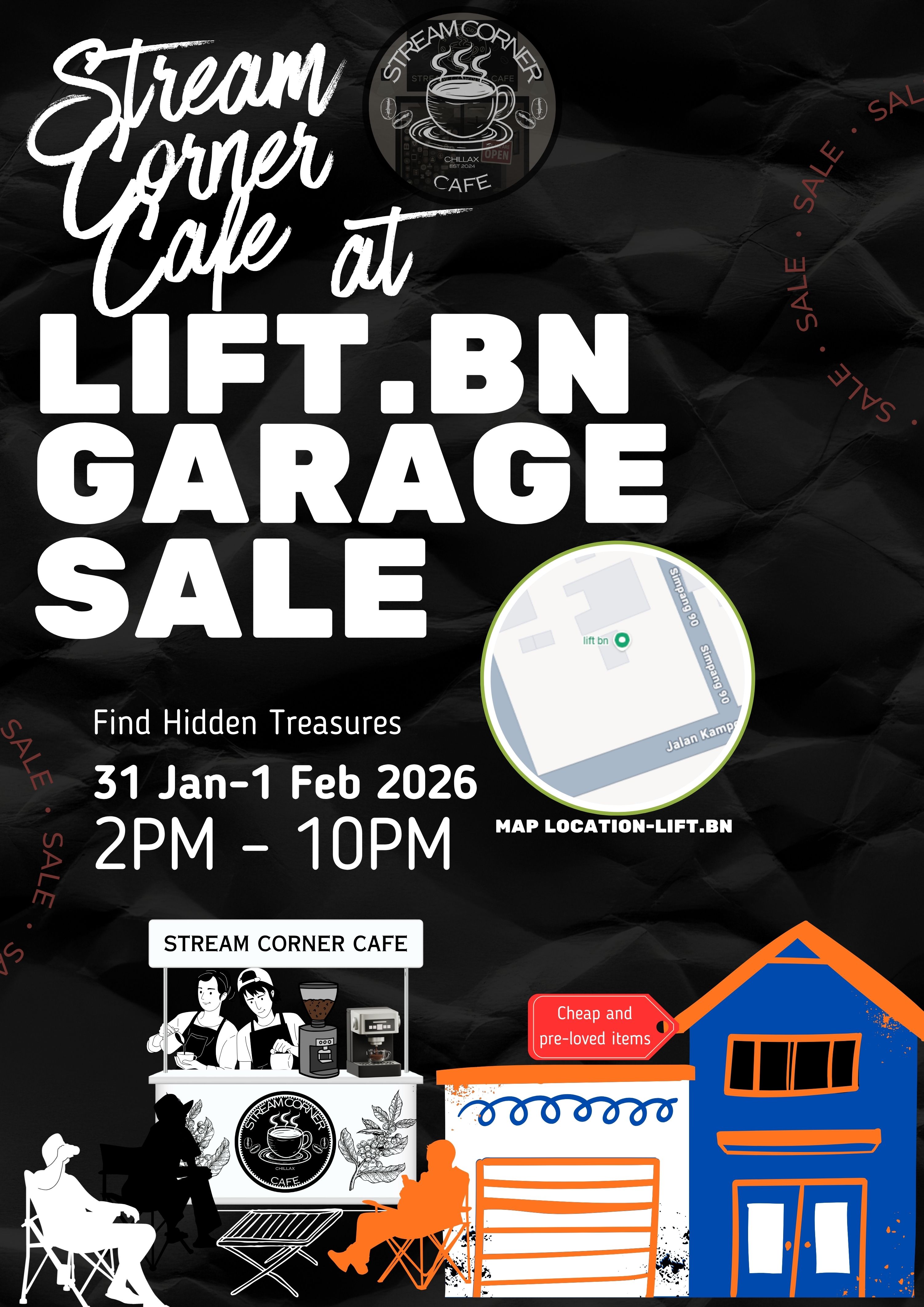 Lift.Bn Garage Sale