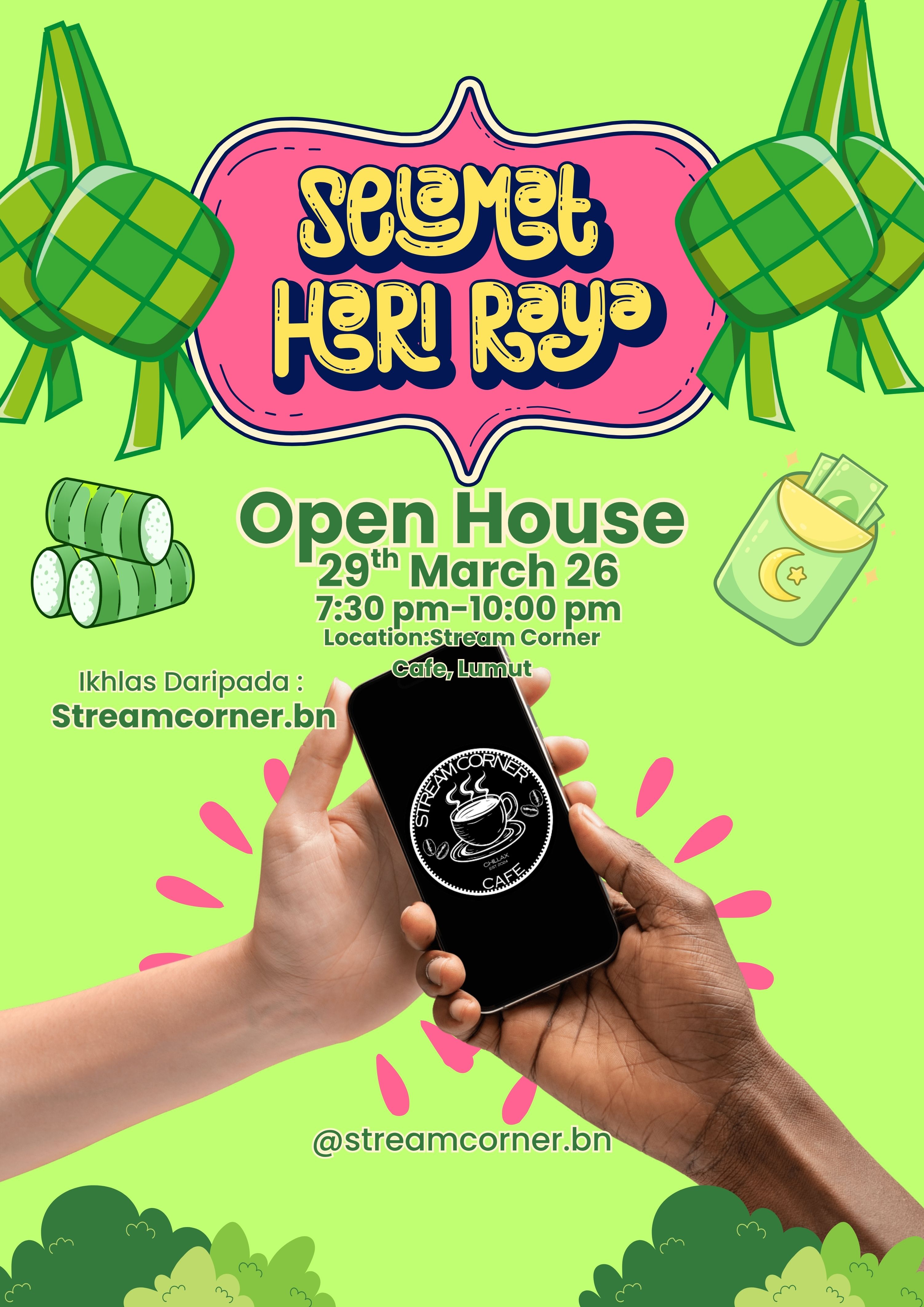 Stream Corner Cafe Open House
