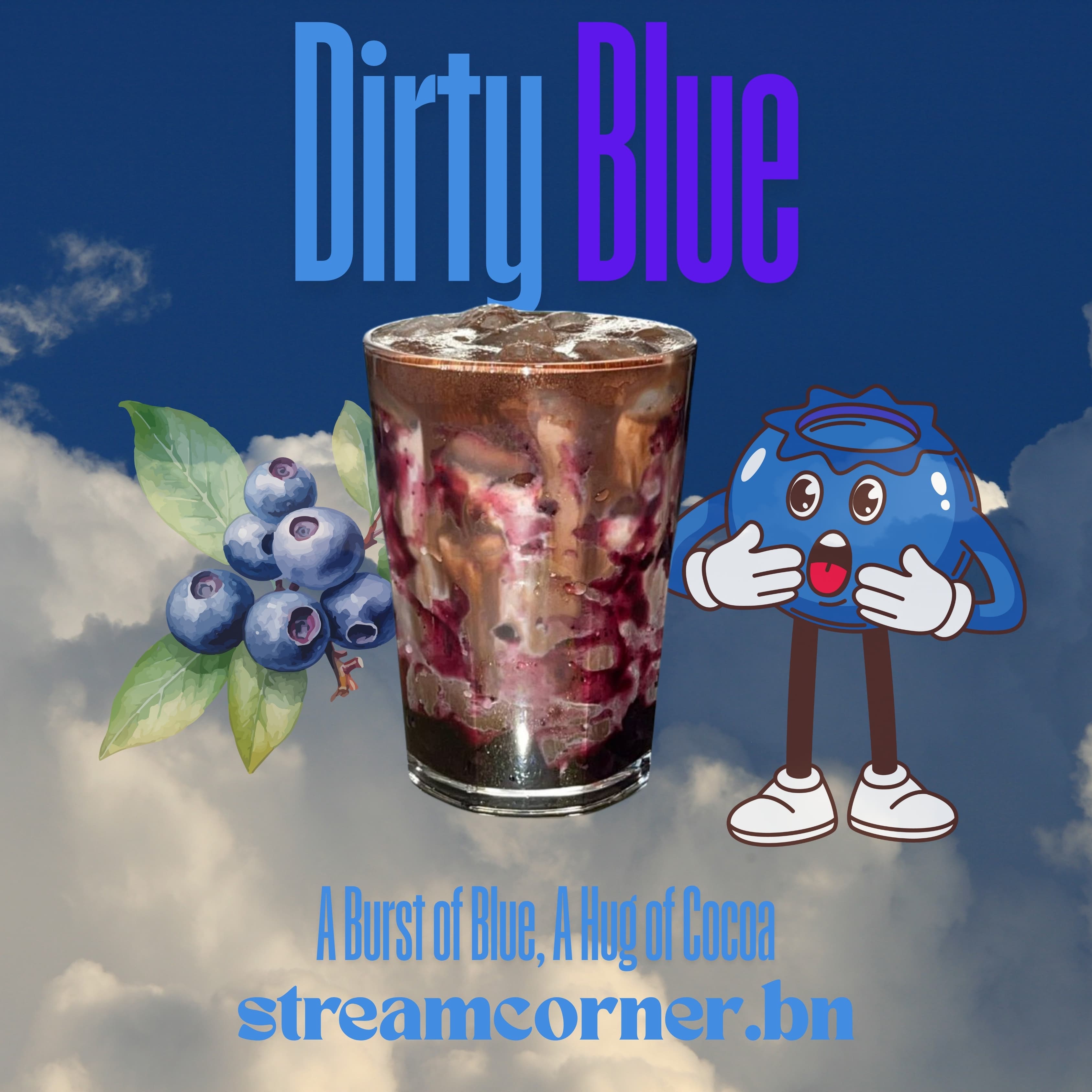 Ice Dirty Blue